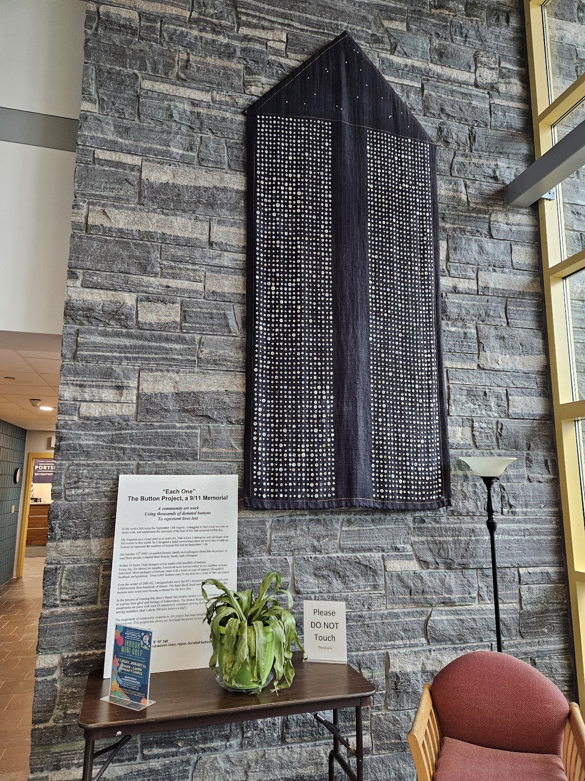 Each One: The Button Project at Portsmouth NH Community Campus