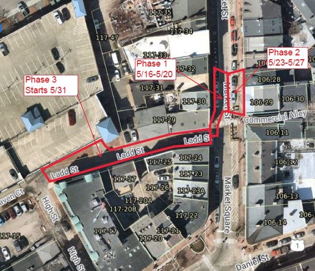 Eversource Market Street Project scope