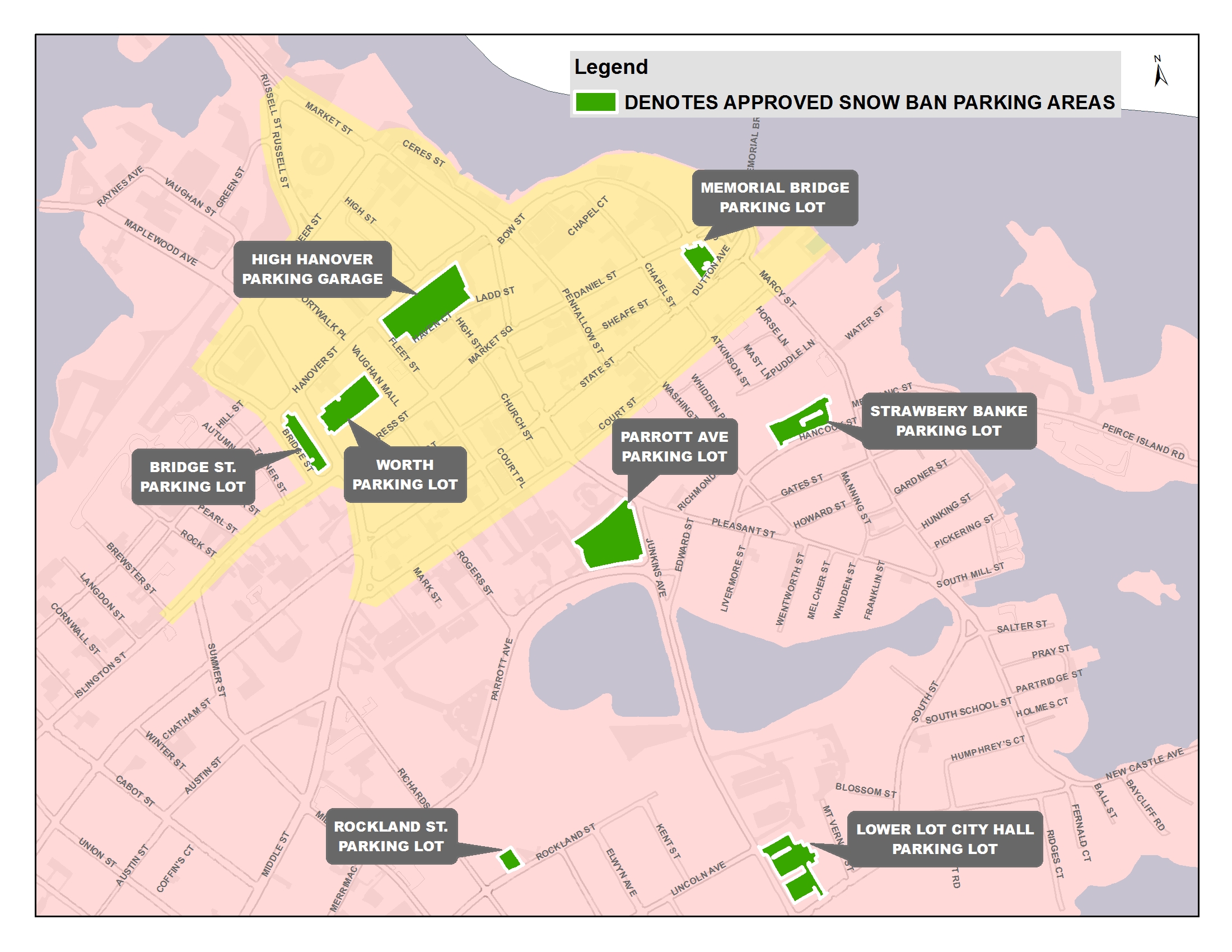 Snow Ban Off Street Parking Areas