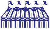 Event tent logo - link to Prescott Park Arts Festival website