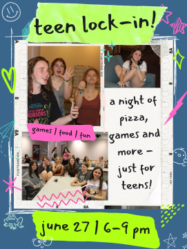 Teen Lock-In -- Link to Online Calendar