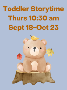 Toddler Time -- link to online calendar