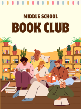 Middle School Book Club -- Link to Online Calendar