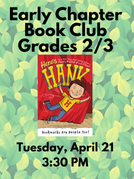 Grades 2/3 Book Club --Link to Online Calendar