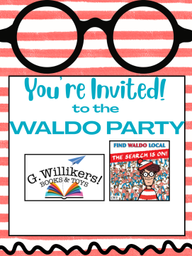 Waldo Party invite