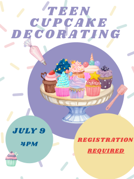 Teen Cupcake decorating -- link to details