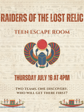 Teen Escape Room - link to details