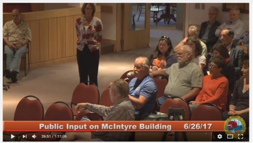 Public Input Session 6/26/17