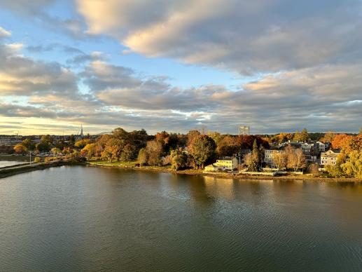 South Mill Pond at Sunset