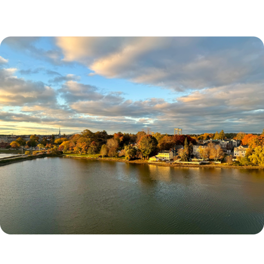 South Mill Pond at Sunset