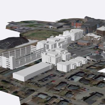 3D Model of Deer Street Streetscape - View 5
