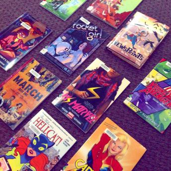 Graphic Novels and Comic Book Covers