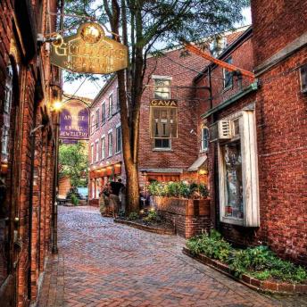 Commercial Alley by Philip Case Cohen