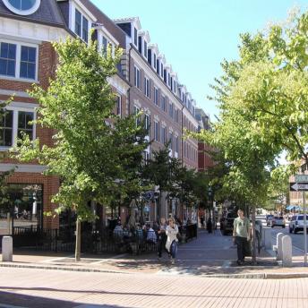 The corner of Church Street