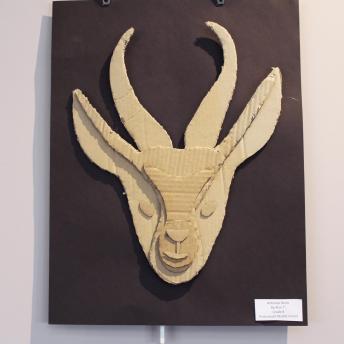 cardboard mask