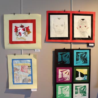 Art by Portsmouth students