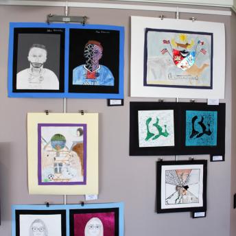 Art by Portsmouth students