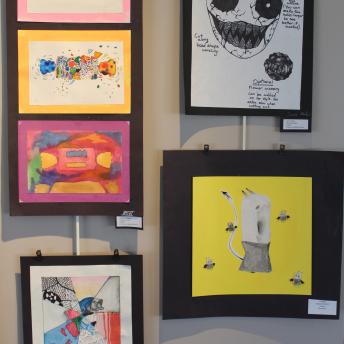 Art by Portsmouth students