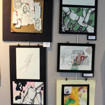 Art by Portsmouth students
