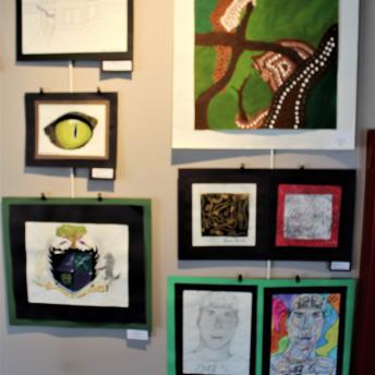 Art by Portsmouth students
