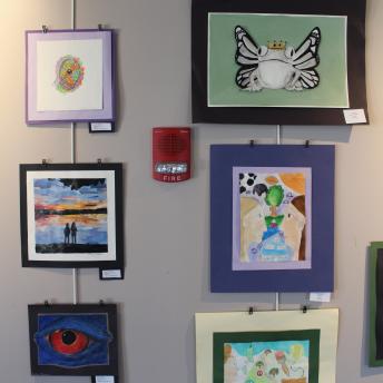Art by Portsmouth students