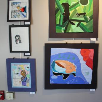 Art by Portsmouth students