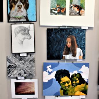 Art by Portsmouth students