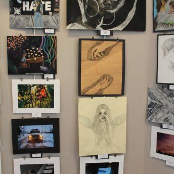 Art by Portsmouth students