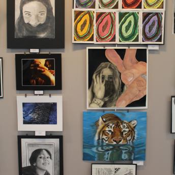 Art by Portsmouth students