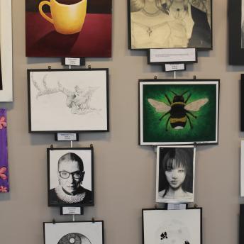 Art by Portsmouth students