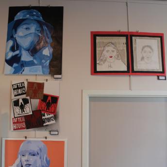 Art by Portsmouth students