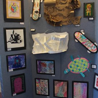 Art by Portsmouth students