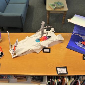 Art by Portsmouth students