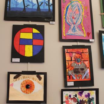 Art by Portsmouth students