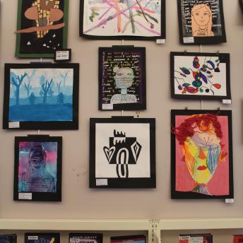 Art by Portsmouth students
