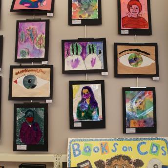 Art by Portsmouth students