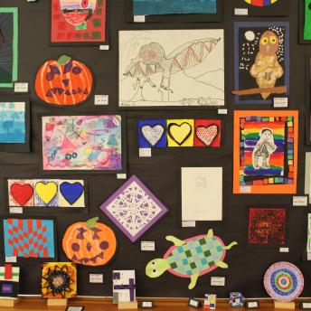 Art by Portsmouth students