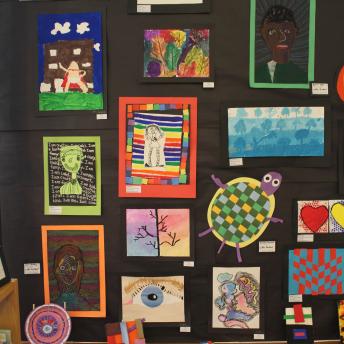 Art by Portsmouth students