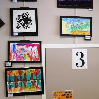 Art by Portsmouth students