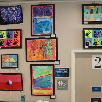 Art by Portsmouth students