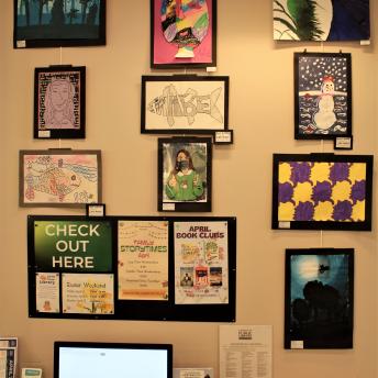 Art by Portsmouth students