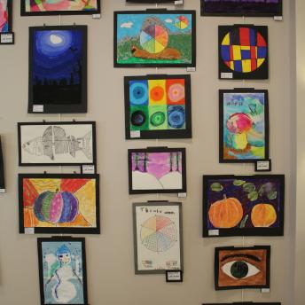 Art by Portsmouth students