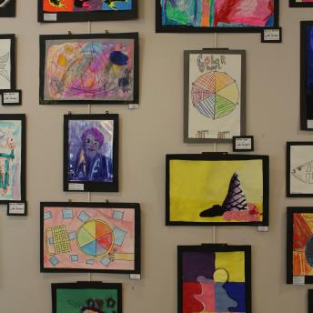 Art by Portsmouth students