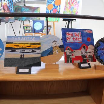 Art by Portsmouth students