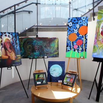 Art by Portsmouth students