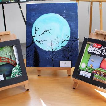 Art by Portsmouth students