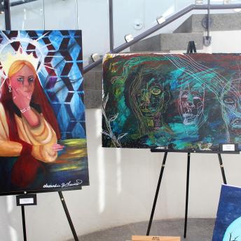 Art by Portsmouth students