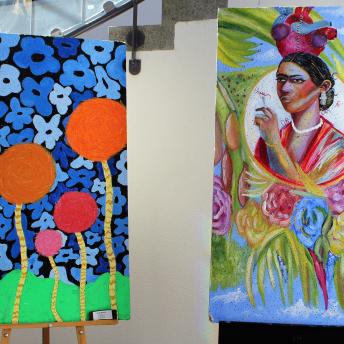 Art by Portsmouth students