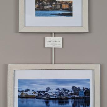 Dennis Haarsager - North Church from the South End; South End in Blue