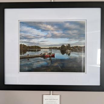Ken Goldman - Portsmouth's Back Channel before Sunset